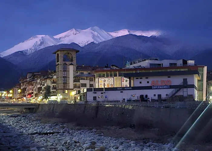 Next To Gondola. Cosy & Elegant 2 Bedroom In Neon Complex Apartment Bansko